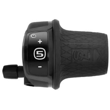 Sturmey Archer Zwarte twist shifter rechts voor Nexus 5 m..., Ophalen of Verzenden, Nieuw, Frame