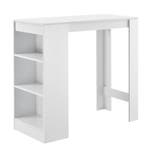 Bartafel met 3 planken 110x50x103 cm wit, Huis en Inrichting, Tafels | Statafels, Verzenden, Nieuw