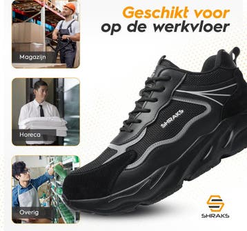 Shraks Moda Veiligheidsschoenen - Werkschoenen voor Dames en, Ophalen of Verzenden, Zo goed als nieuw