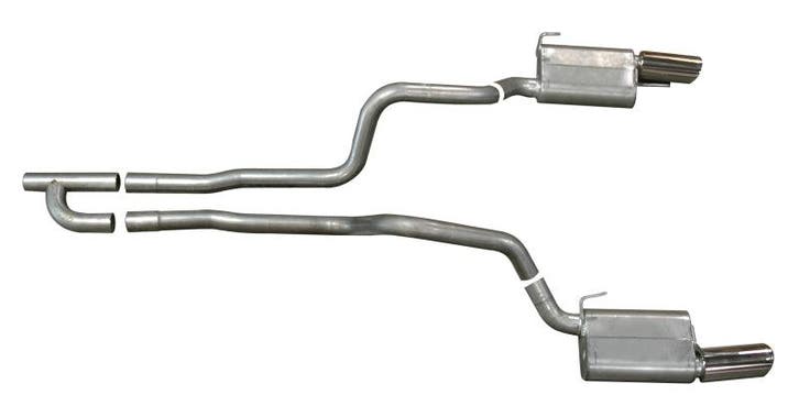 Gibson 05-10 Ford Mustang Base 4.0L 2.5in Cat-Back Dual, Auto-onderdelen, Uitlaatsystemen, Ophalen of Verzenden