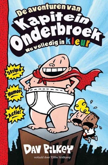 Boek Kapitein Onderbroek 1 -   De avonturen van Kapitein Ond, Boeken, Verzenden, Zo goed als nieuw