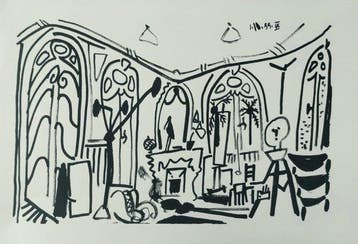 Pablo Picasso (1881-1973), after - California - 03, Antiek en Kunst