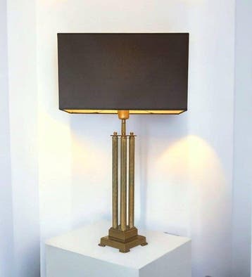 Lamp - Kolommen - Empire-stijl - Luxe - Brons, Messing