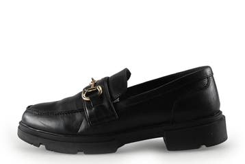 Manfield Loafers in maat 41 Zwart, Verzenden, Zwart, Overige typen, Zo goed als nieuw