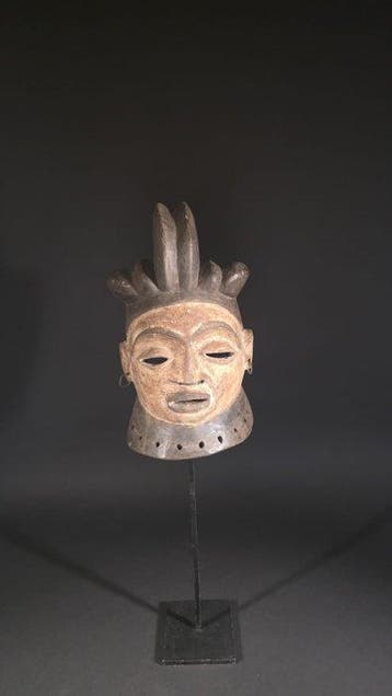 Houten masker - Punu - Gabon