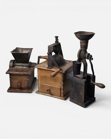 Macine Rurali - Koffiemolen (3) - Hout, Metaal - Macina