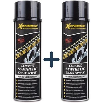 2 X Xeramic Ceramic Synthetic Chain Spray 500Ml, Verzenden, Nieuw