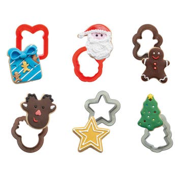 Koekjes Uitstekerset Kerst 6-delig**, Verzenden, Nieuw