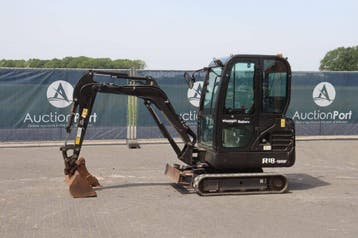 Veiling: Rupsgraafmachine Hyundai Robex R18-9AK Diesel, Ophalen, Graafmachine