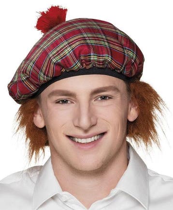 Schotse hoed met haar, Verzenden, Nieuw