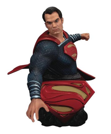 Justice League PVC Bust Superman 15 cm, Verzamelen, Ophalen of Verzenden, Nieuw
