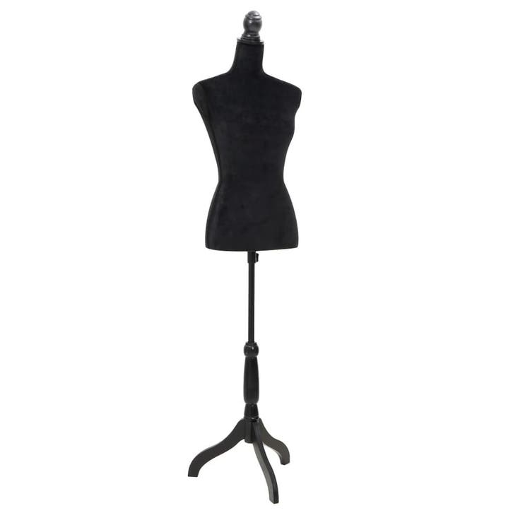 vidaXL Etalagepop torso vrouw zwart, Kleding | Dames, Kledinghangers, Nieuw, Verzenden