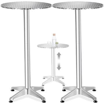 Aluminium bistrotafel Frederic Ø 60 cm, Verzenden, Nieuw