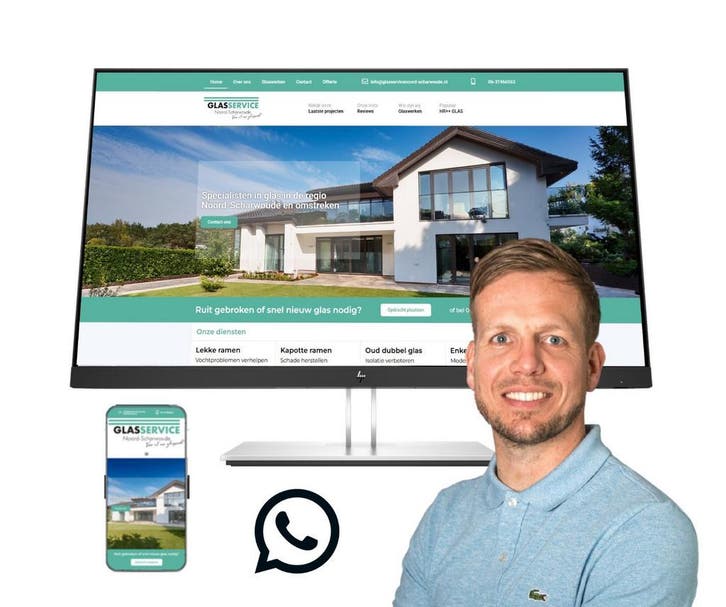 Website of webshop nodig? Laten we kennismaken!, Diensten en Vakmensen, Webdesigners en Hosting, Domeinregistratie, Webdesign