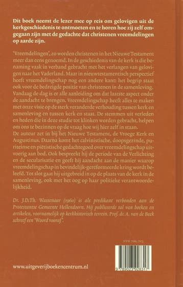 Vreemdelingschap 9789023928317 J.D.Th. Wassenaar, Verzenden, Zo goed als nieuw, J.D.Th. Wassenaar