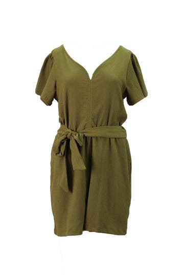 Anytime Jumpsuit in maat 36 Groen, Anytime, Verzenden, Zo goed als nieuw, Groen
