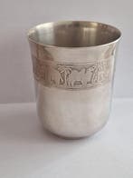 Drinkglas - Zilver - Vintage/Antiek Zilveren Be