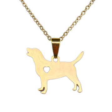 Fako Bijoux - Ketting Met Hanger - Stainless Steel - RVS -, Verzenden, Nieuw