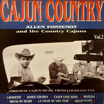 cd - Allen Fontenot And The Country Cajuns - Cajun Countr..., Verzenden, Zo goed als nieuw