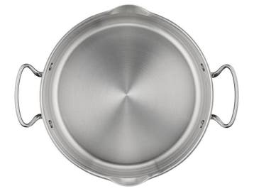Tefal Duetto+ Pannenset - 4-delig - RVS - Inductie - Glazen, Huis en Inrichting, Keuken | Potten en Pannen, Verzenden, Zo goed als nieuw