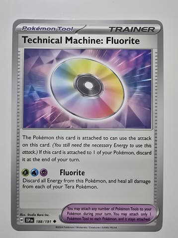 TECHNICAL MACHINE: FLUORITE (SURGING SPARKS 188/191), Verzenden, Gebruikt