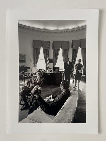 Manfred Linus Kreiner - John F. Kennedy — Bureau ovale, 1962