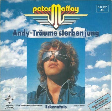 Single vinyl / 7 inch - Peter Maffay - Andy - Traume Ster..., Cd's en Dvd's, Vinyl Singles, Verzenden, Zo goed als nieuw, 7 inch