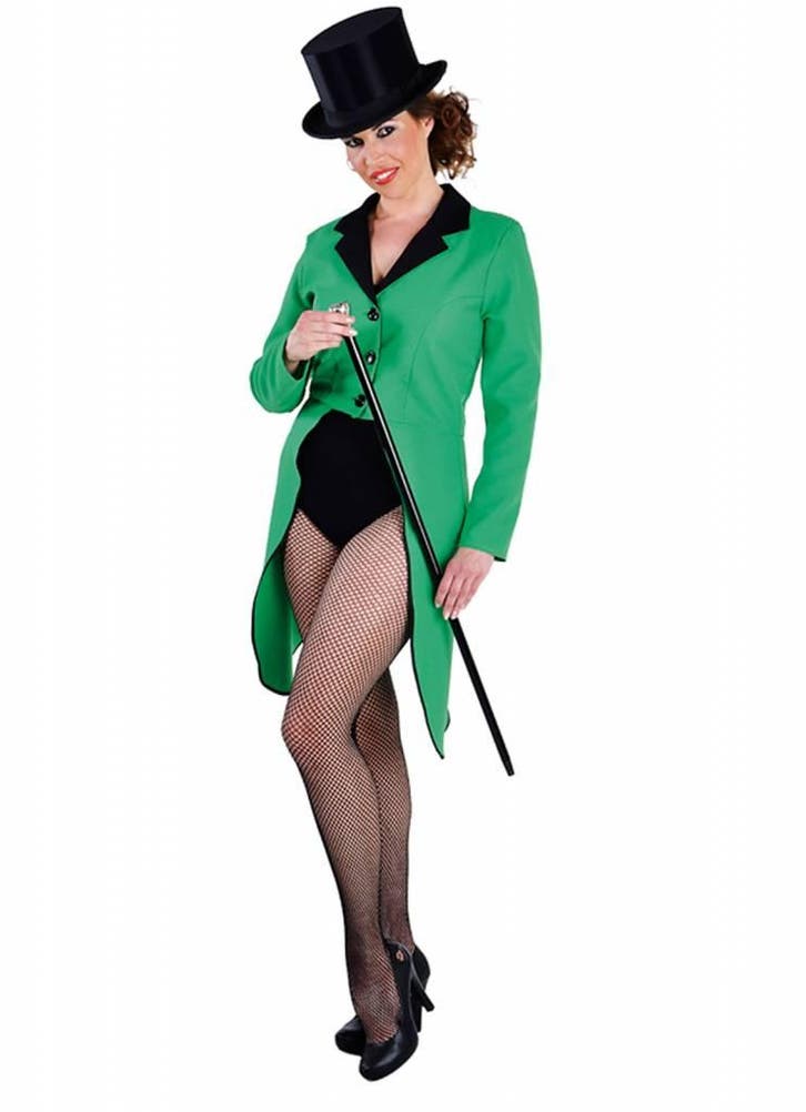 Slipjas groen dames, Kleding | Dames, Carnavalskleding en Feestkleding, Nieuw, Ophalen of Verzenden