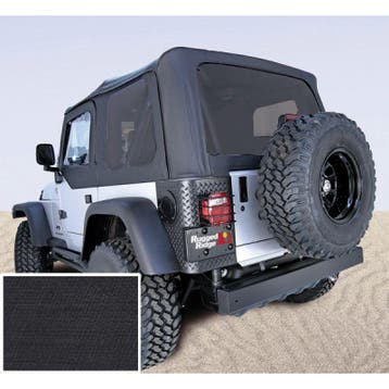 Rugged Ridge S-Top No Door Skins Black Tinted Windows 03-06, Ophalen of Verzenden, Nieuw