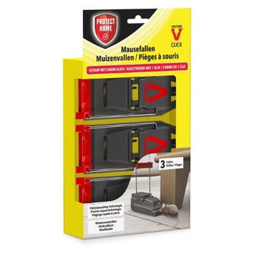 Muizenval | Protect Home | Victor Click | 3 stuks, Verzenden, Nieuw
