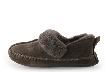 Warmbat Pantoffels in maat 41 Bruin, Bruin, Verzenden, Warmbat, Zo goed als nieuw