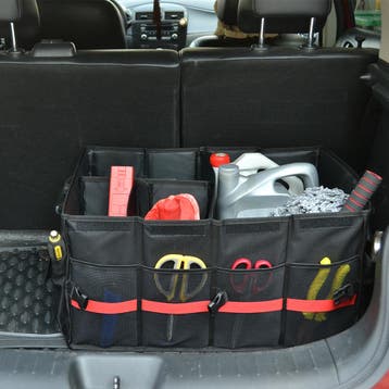 SK-Import Kofferbak Opbergbox Zwart Vinyl Jeep Wrangler, Ophalen of Verzenden, Nieuw, Jeep