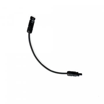 TopSolar kabelverloop 30 cm Zwart 6mm² MC4-MC4, Ophalen of Verzenden, Nieuw