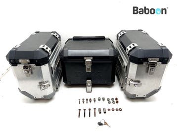 Kofferset BMW F 800 GS 2008-2012 (F800GS 08) SW-Motech Trax, Verzenden, Gebruikt