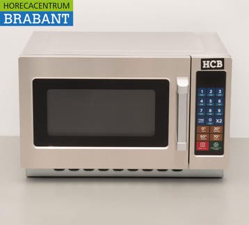 HCB RVS Magnetron 34 liter 1000 watt 230V Horeca, Ophalen of Verzenden, Nieuw in verpakking
