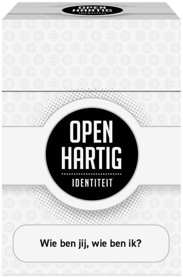 Openhartig - Identiteit | Open Up! - Gespreksstarters, Hobby en Vrije tijd, Verzenden, Nieuw