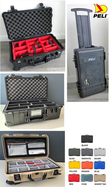 SUMMER SALE Peli Case 1510/1560/1535 en Nanuk 935/950/960, Overige merken, Nieuw, Ophalen of Verzenden, Rolkoffer
