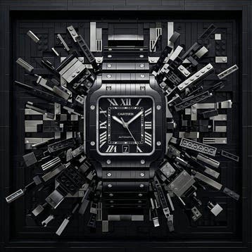 Artxlife - Lego Cartier Santos Black Explosion, Nieuw