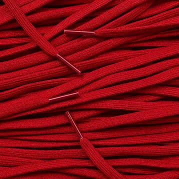 Smalle veters - Rood • 120  cm x 4 mm, Ophalen of Verzenden, Nieuw