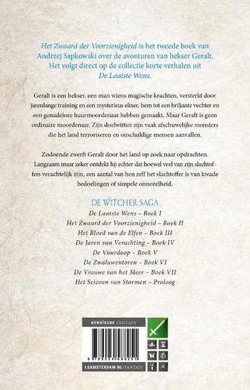 Het Zwaard der Voorzienigheid / The Witcher / 2, Boeken, Verzenden, Gelezen, Andrzej Sapkowski