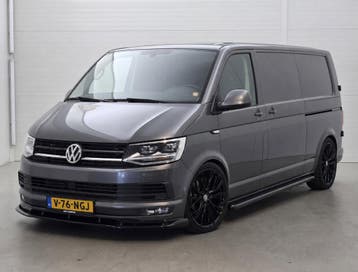 Volkswagen Transporter 204PK DSG DUBBEL SCHUIFDEUR VERLAAGD!, Automaat, Gebruikt, Euro 6, Volkswagen