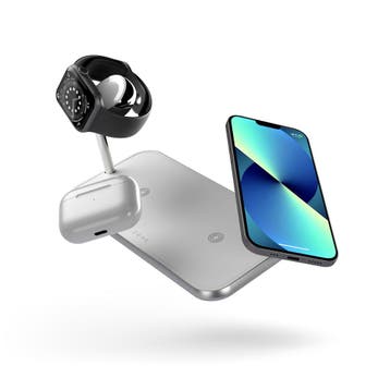 Zens Dual Watch draadloze lader 2× Qi 15 W Apple Watch, Verzenden, Zo goed als nieuw