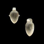 Oud-Egyptisch Quartz Hart (ib) amulet (1x) - 1.6 cm