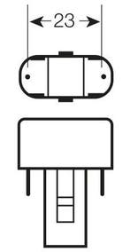 SL Spaarlamp 2-pins PL-S 11W/830/2P | G23, Ophalen of Verzenden, Nieuw