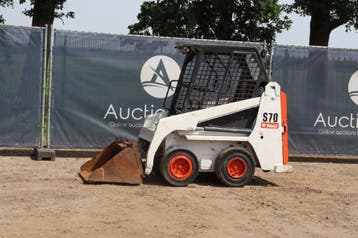 Veiling: Schranklader Bobcat S70 Diesel 17kW 2008, Zakelijke goederen, Machines en Bouw | Kranen en Graafmachines, Ophalen, Wiellader of Shovel