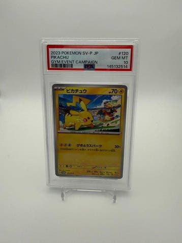 Pokémon - 1 Graded card - Pikachu 120/SV-P Promo card - PSA, Nieuw