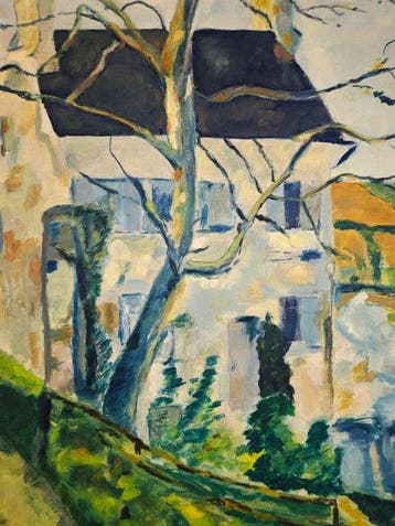 À la manière de Paul Cézanne (1839–1906) - La Maison et, Antiek en Kunst, Kunst | Schilderijen | Klassiek