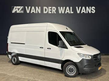 Zakelijke Lease |  Mercedes-Benz Sprinter 314 CDI 143pk L2H2, Stof, Gebruikt, Wit, Mercedes-Benz