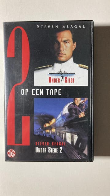 FILMBOX / UNDER SIEGE / UNDER SIEGE 2 (VHS), Verzenden, Gebruikt