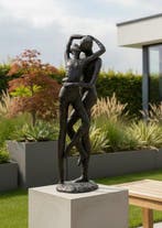 Ben Wouters (XX) - sculptuur, Kissing Couple - 55 cm - Brons